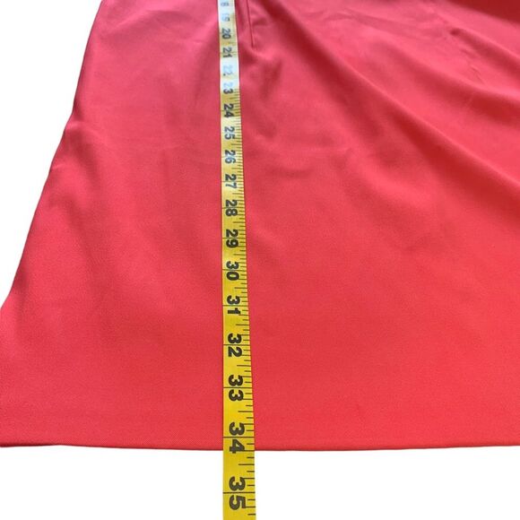 Alyx Coral Sleeveless Sheath Dress High Neck Size 14 Petite - Picture 8 of 8